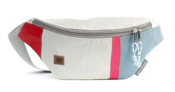 Bauchtasche " Knoten " WEEL rot pink